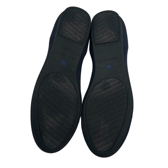 Rothy’s Blue Round Toe Slip On Flats Size 7 Women’s - Picture 8 of 8